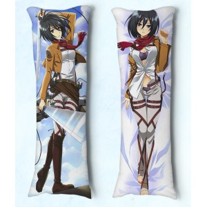 Travesseiro Dakimakura Shingeki no Kyojin Mikasa 02